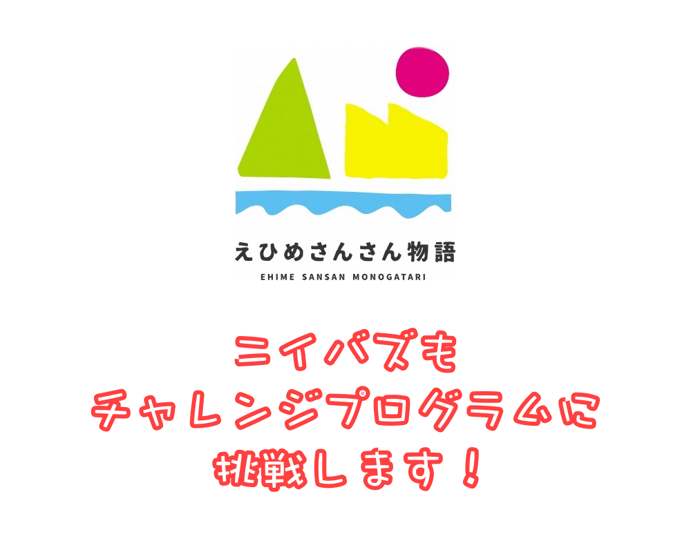 えひめさんさん物語「チャレンジプログラム」に挑戦します。