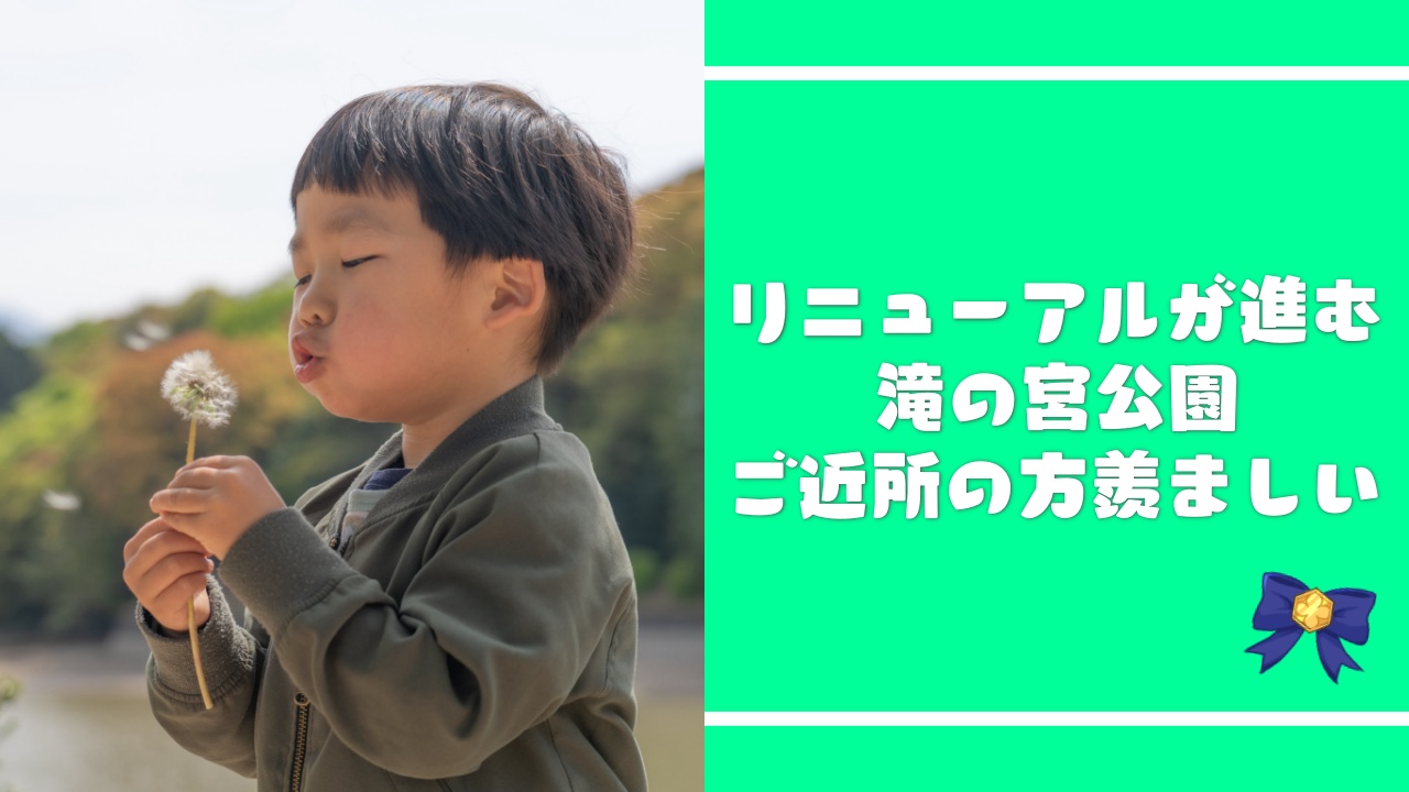 【2022】滝の宮公園がどんどん新しくなっててアガる件↑↑↑